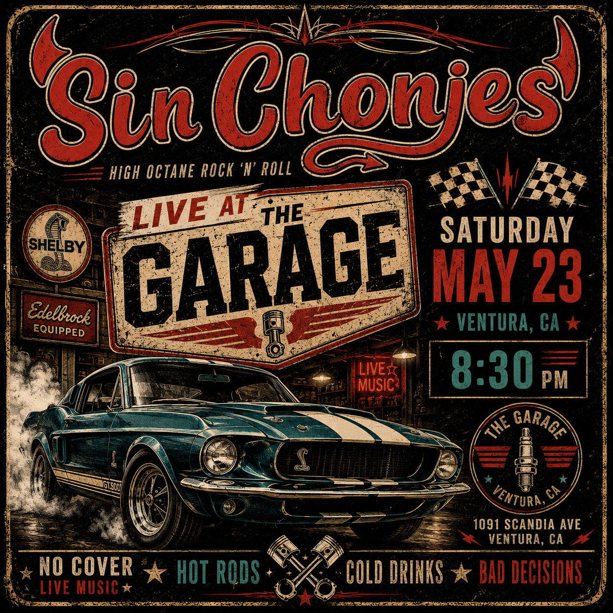 The Garage May 23 Flyer 2